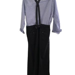 Black wool Pants size 6